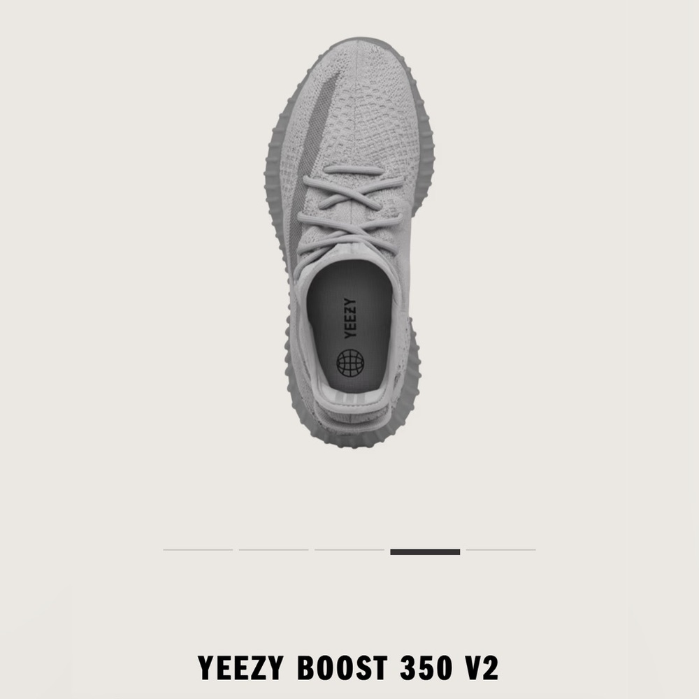 New in box YEEZY Boost 350 V2 Steel Grey - M5.5/W7.5/Y5.5 - brand new! 🎉🔥 - Picture 2 of 5